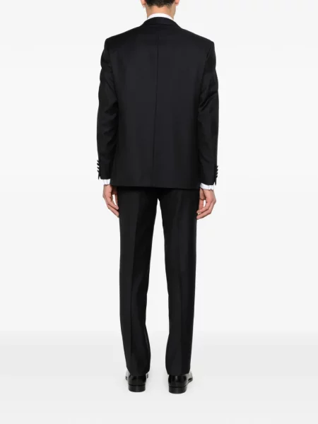 Costum Canali cu autograf albastru