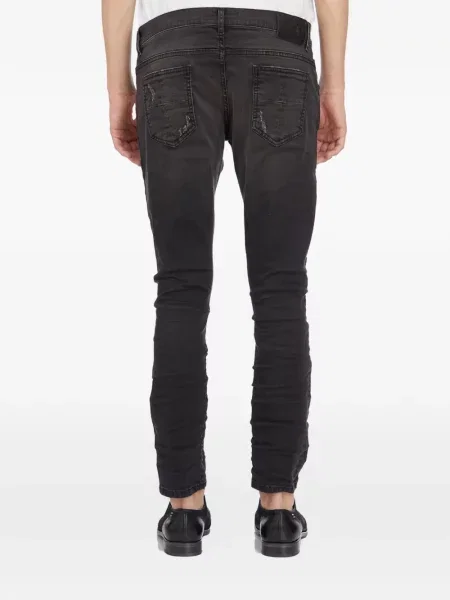 Kalhoty Md75 s oděrkami černé