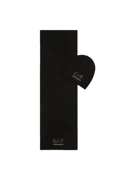 Szal Emporio Armani czarna