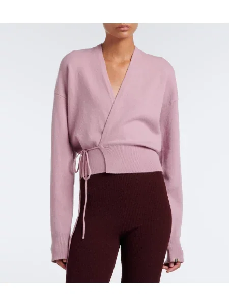 Cardigan Extreme Cashmere din cașmir plic roz