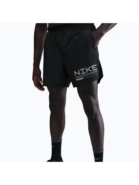 Шорти для бігу Nike Challenger Winterized black/anthracite чорні