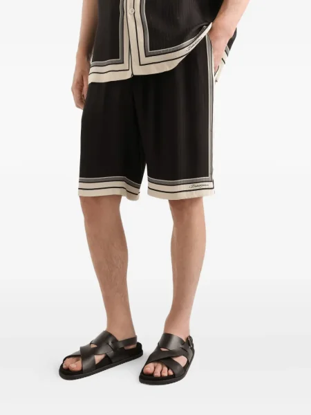Pantaloni scurți Dolce & Gabbana negru
