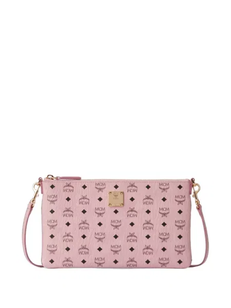 Crossbody torbica Mcm ružičasta