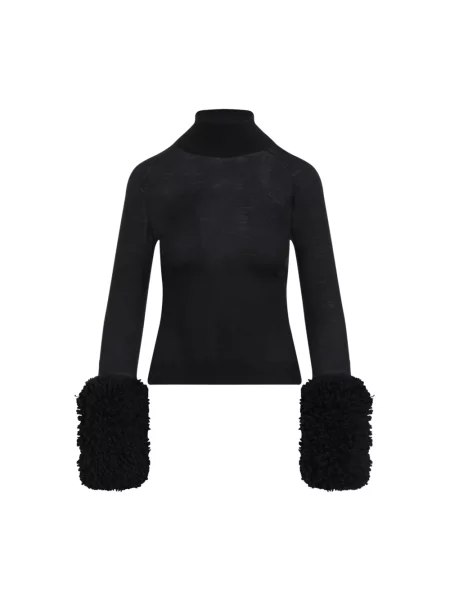 Golf golf Alaïa wełniany czarny