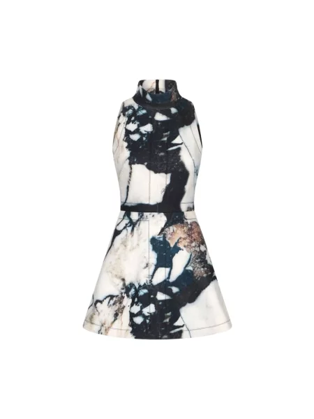Sukienka mini Roberto Cavalli z nadrukiem