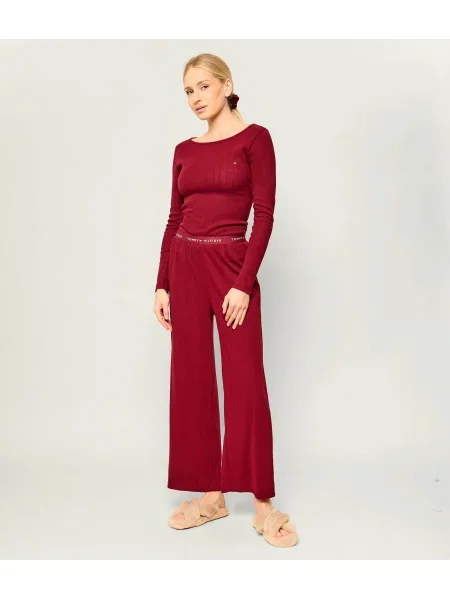 Tommy Hilfiger Pijama închis roșu