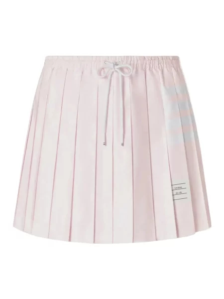 Spódnica mini Thom Browne z twillu różowa