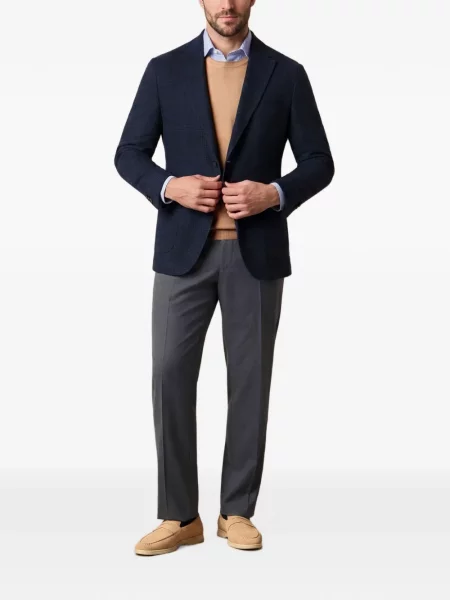 Sacou Brooks Brothers în carouri albastru