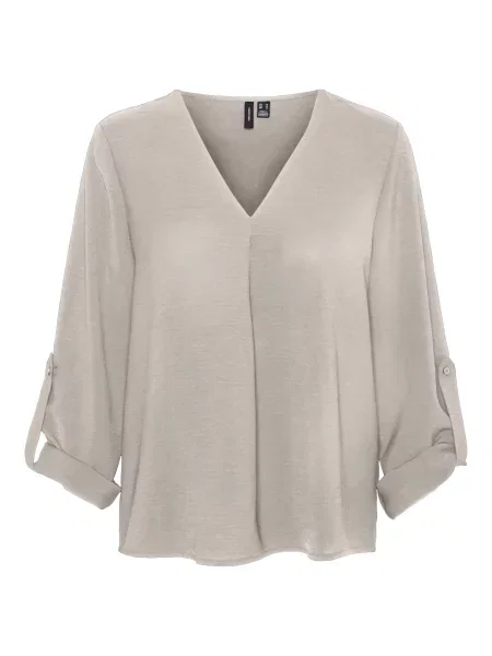 VERO MODA Bluză KAS piatră gri