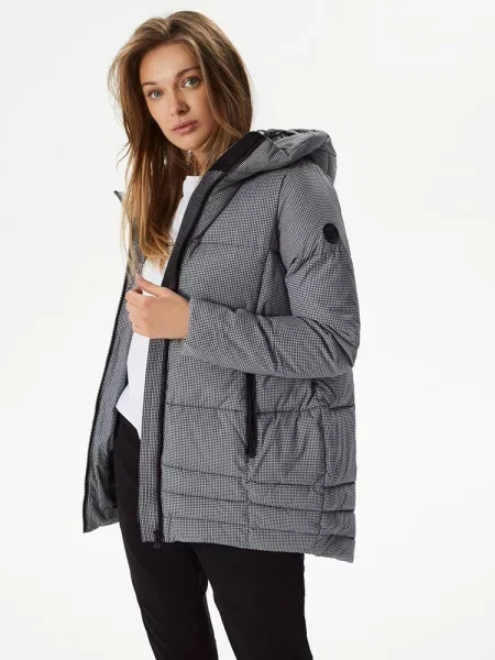 Куртки DIVERSE Laufey білий/чорний біла