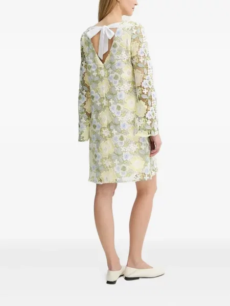 Rochie Bruuns Bazaar cu model floral de costum verde