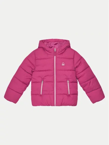 United Colors Of Benetton Žieminė striukė rožinė