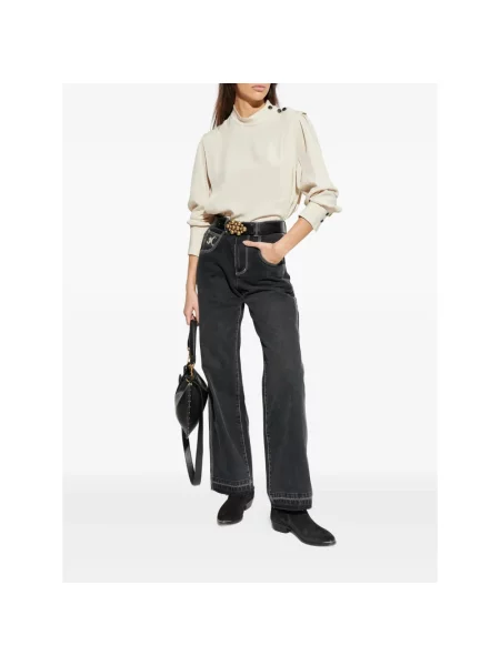 Jeansy Isabel Marant czarne