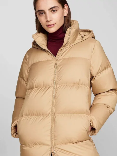 Повсякденний пуховик Tommy Hilfiger бежевий