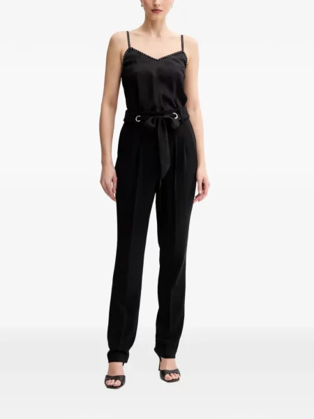 Pantaloni Morgan cu funde negru
