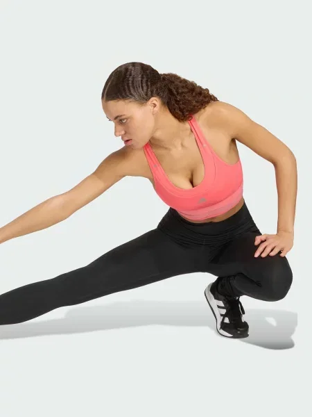 Спортивный топ Adidas розовый