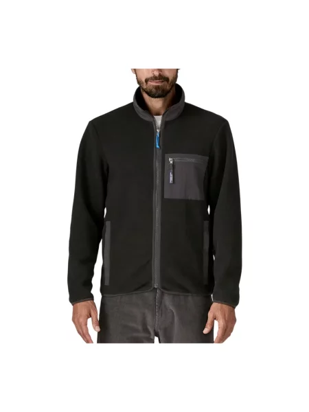 Bluza polarowa Patagonia Synch black solid czarna