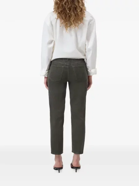 Pantaloni Closed de catifea cord verde