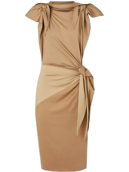 Rochie Burberry de mătase de costum