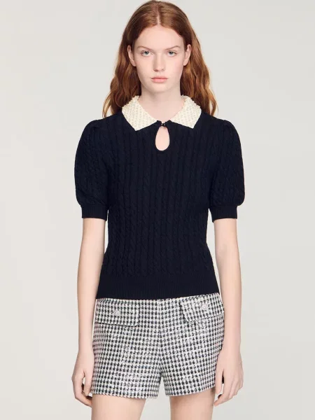 Светр Sandro чорний