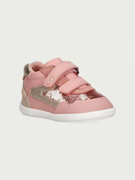 Garvalin sneakers boty kožené růžové
