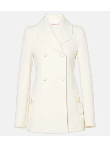 Marynarka Valentino wełniana biała