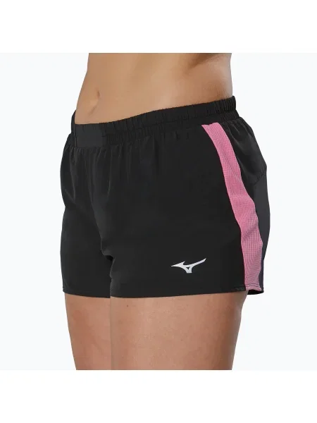 Bežecké šortky Mizuno Aero black/wild orchid čierna