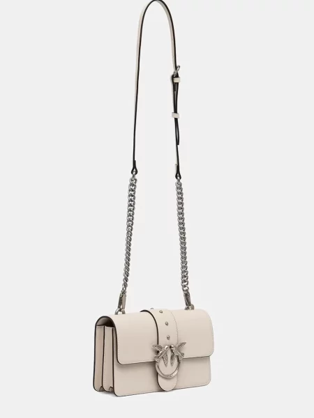 Geanta crossbody Pinko din piele bej