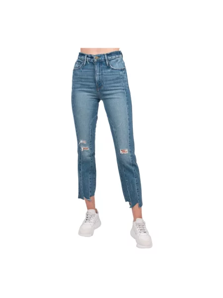 Jeansy Frame niebieskie