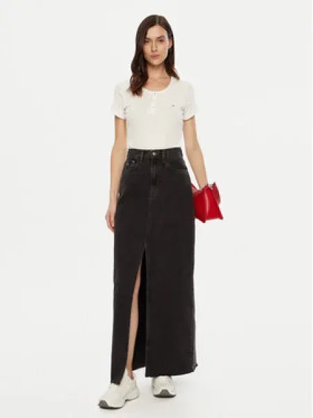 Tričko Tommy Jeans bílé