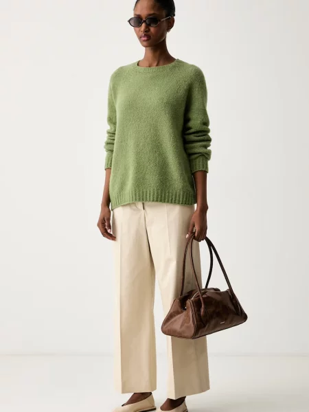 Weekend Max Mara штани з бавовною WKDURIAL