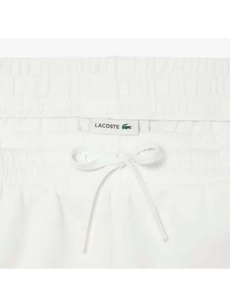 Lacoste Spodnie Dresowe białe