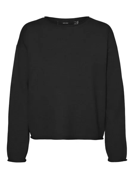 VERO MODA Pulover VMSABA' negru
