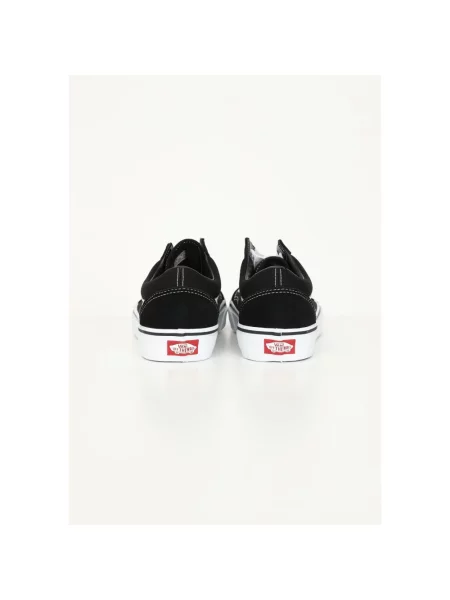 Sneakersy Vans Old Skool skórzane czarne