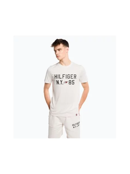 Футболка тренувальна Tommy Hilfiger Graphic Training beige бежева