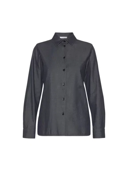 Bluzka Max Mara niebieska