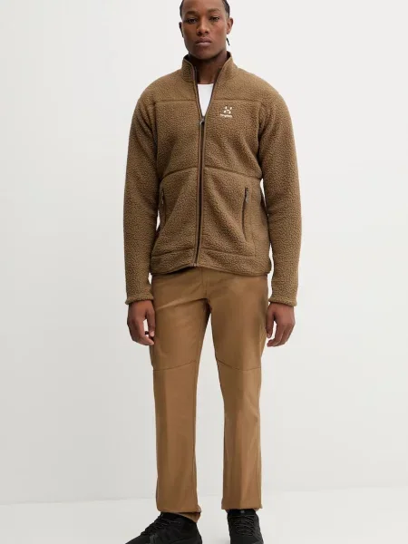 Однотонный свитер Haglofs серый