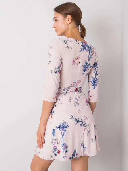 Oblekové šaty Fashionhunters ružová