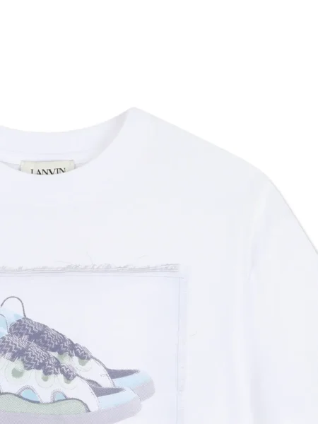Koszulka dziecięca Lanvin Enfant biała