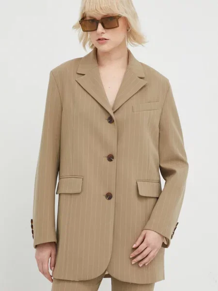 Samsoe Samsoe sacou un singur rand de modelator bej