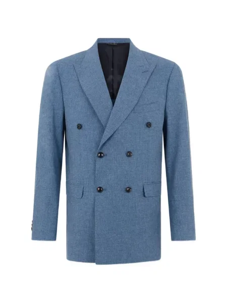 Sacou Brooks Brothers cu două rânduri de nasturi albastru