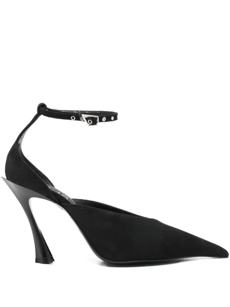 Pantofi cu toc Mugler din piele negru
