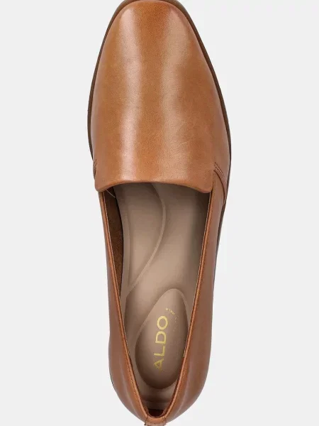 Кожаные мокасины Aldo коричневые