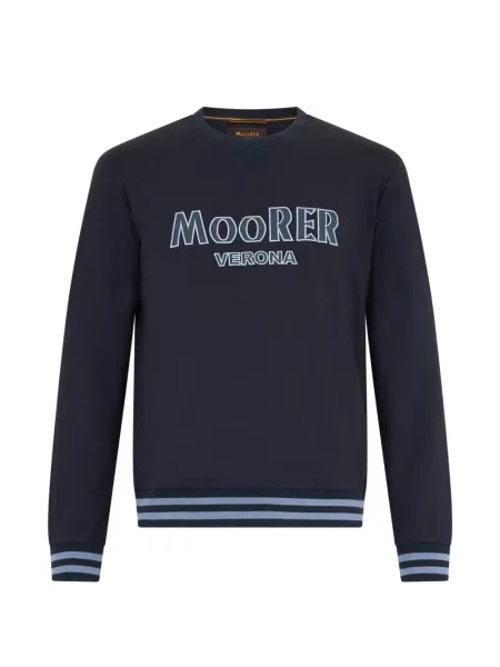 Hanorac crewneck Moorer albastru