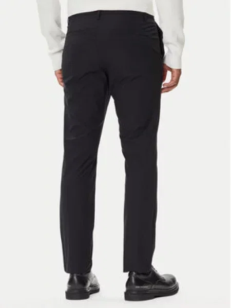 Calvin Klein Hlače iz tkanine črna
