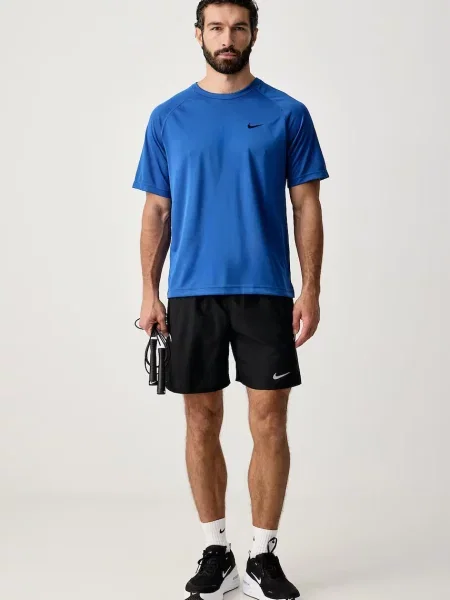 Nike tréningové tričko pánske Flex Dri-FIT modrá