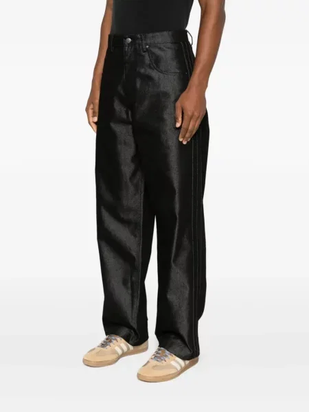 Панталон Adidas на райета черно