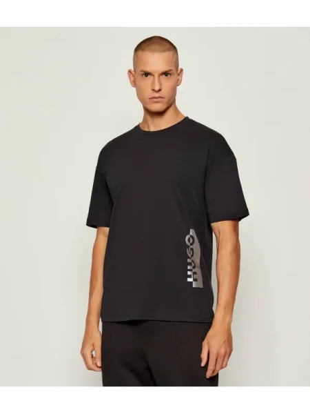 Hugo Bodywear Tricou SILVER negru