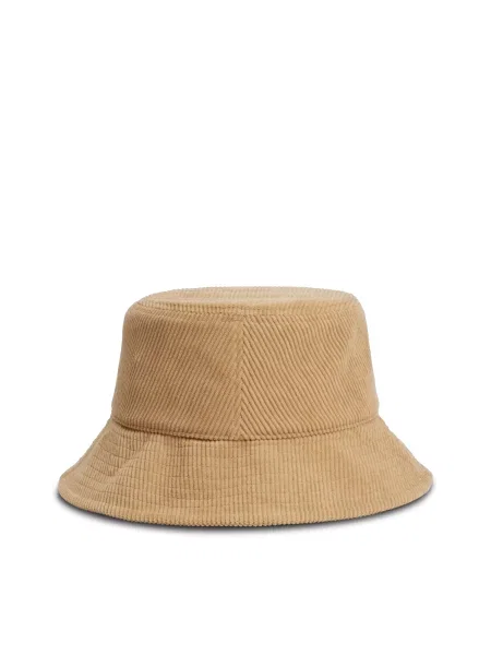 Tommy Jeans Klobúk kaki béžová