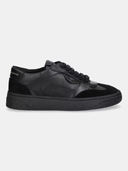 Kožené tenisky Giuseppe Zanotti čierna